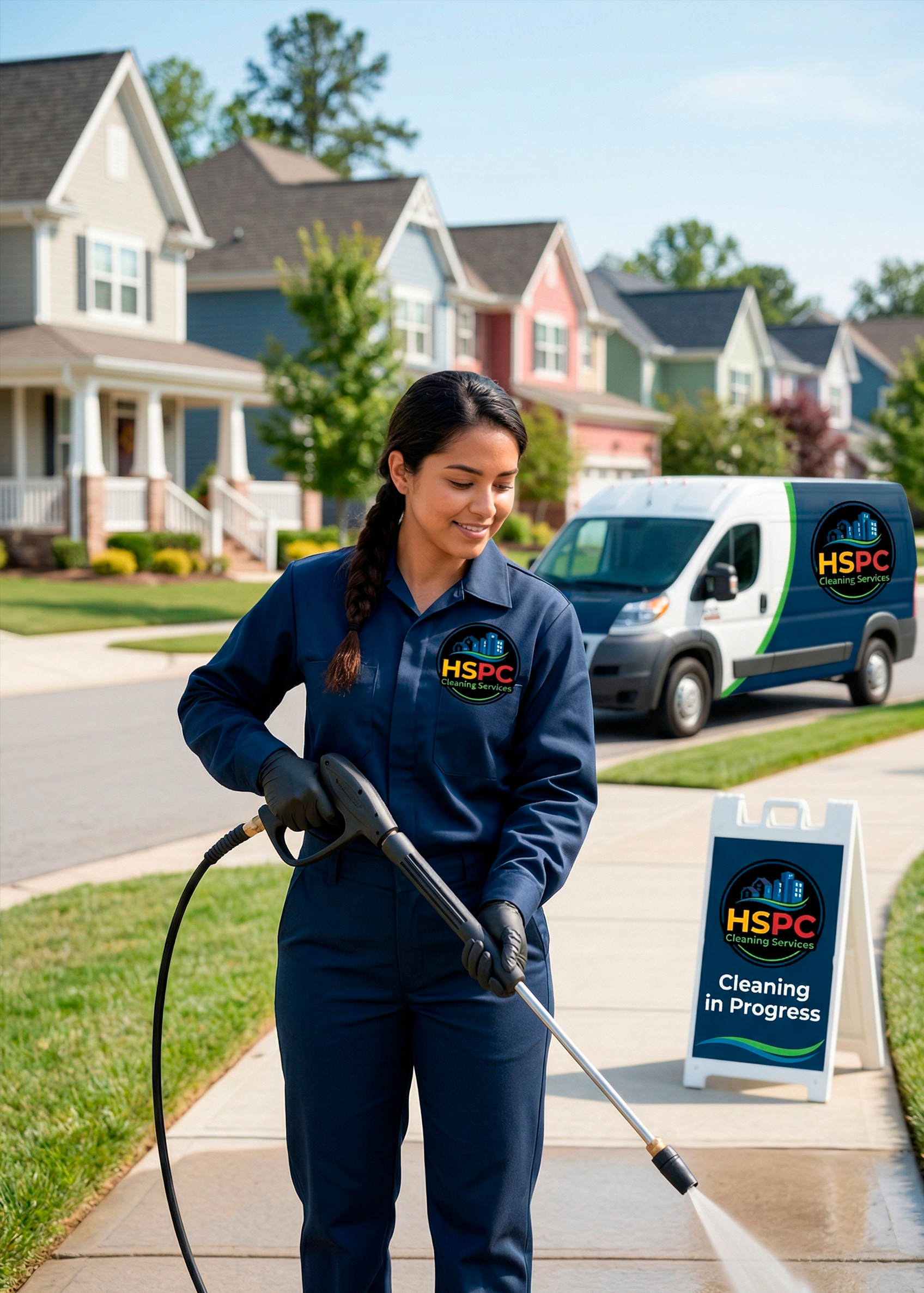 professional outdoor & sidewalk cleaning services